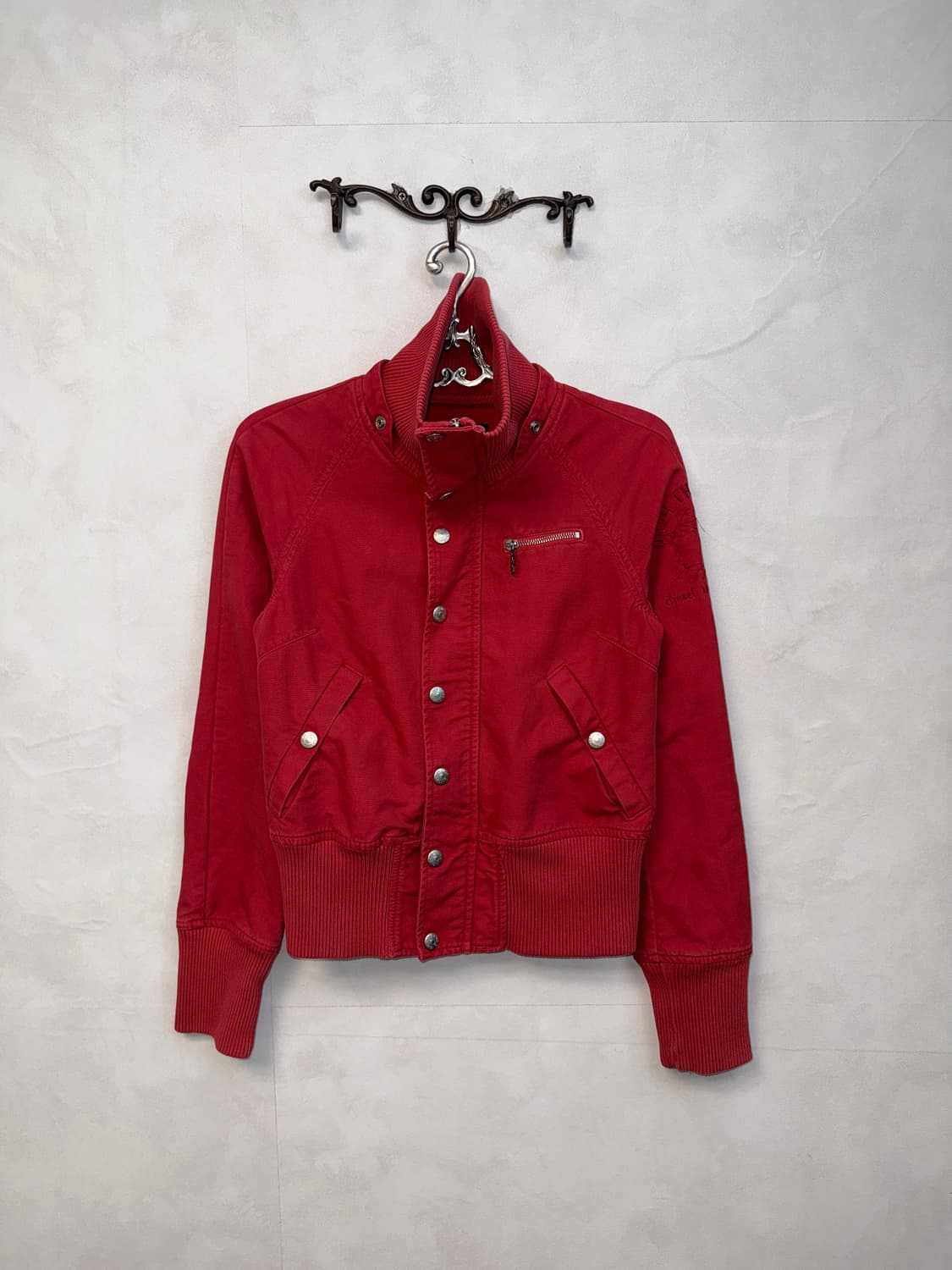 DIESEL red button detail blouson  상품이미지3