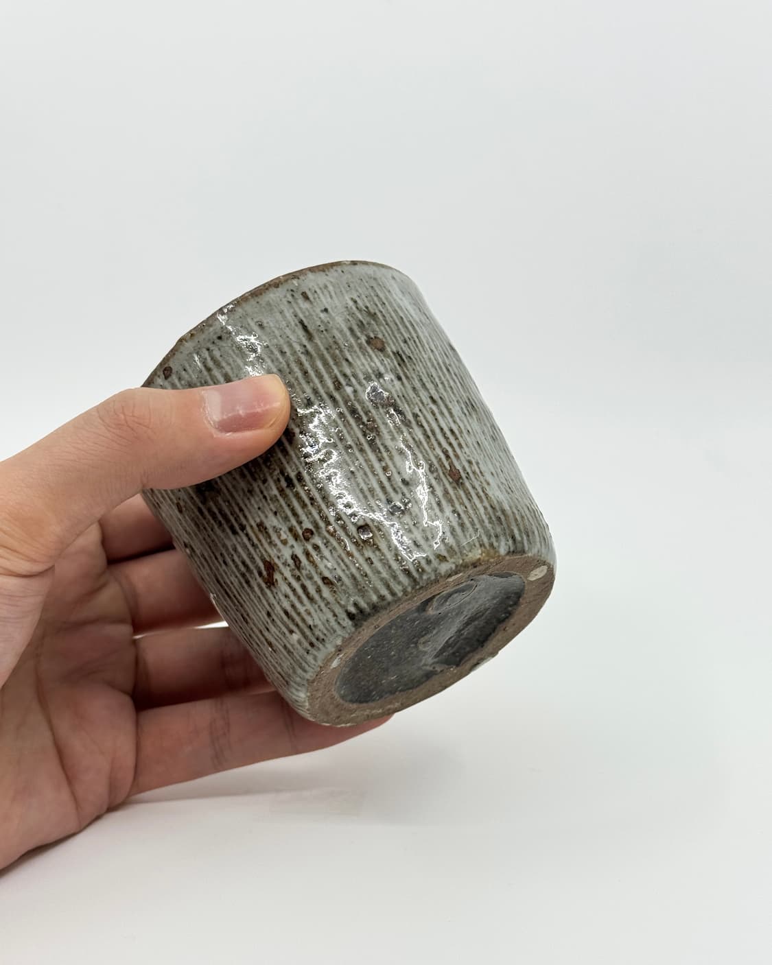 수공예 고히키 빗살무늬 컵 1p 상품이미지3