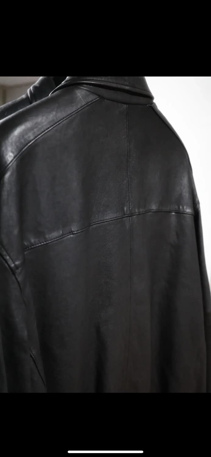 유스 Washed Leather Blouson L 상품이미지2