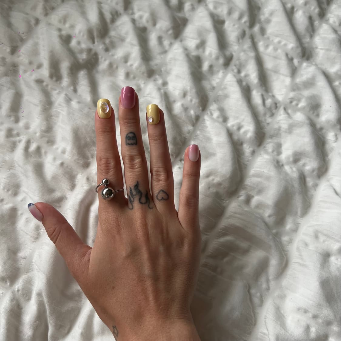 ⚪ 더블 스피어 반지 상품이미지6