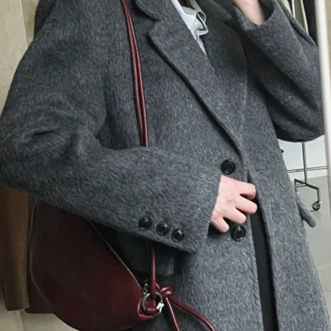 위드니노(WITH NINO) CLASSY 울자켓 새상품 상품이미지4