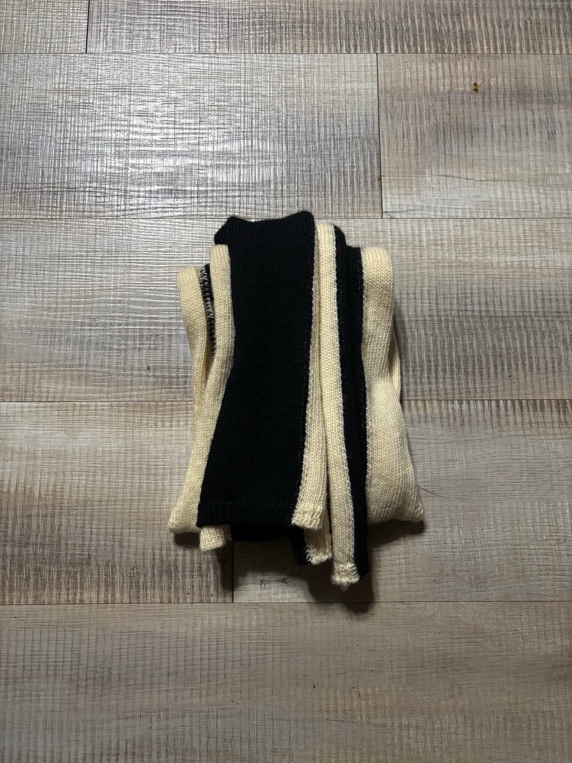 아워레가시 아이비 스트라이프 머플러 스카프 상품이미지2