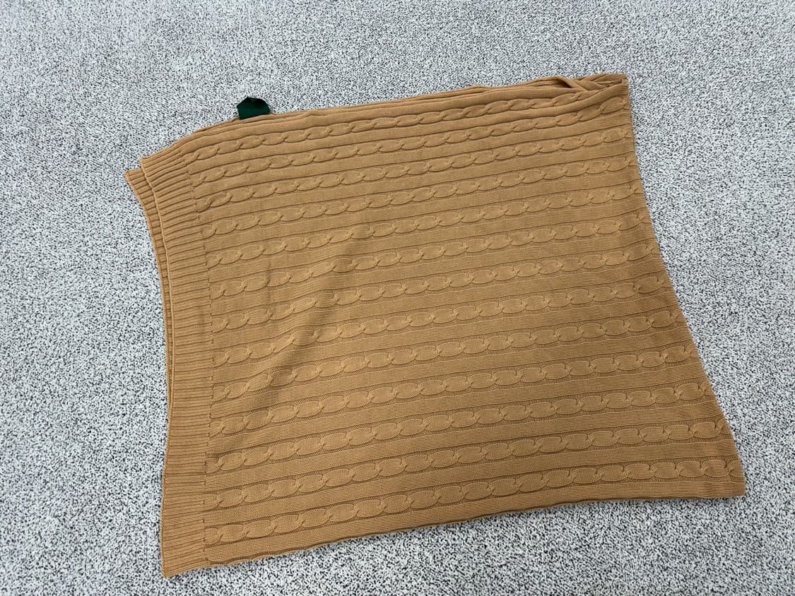 폴로 랄프로렌 꽈배기 숄 러그 상품이미지1