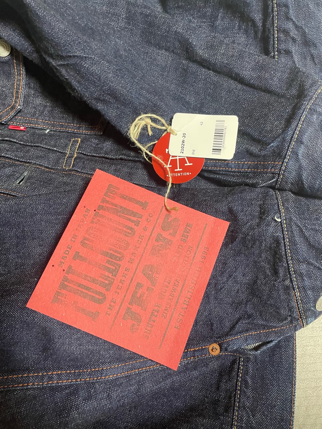 풀카운트 2102w 42size 상품이미지5