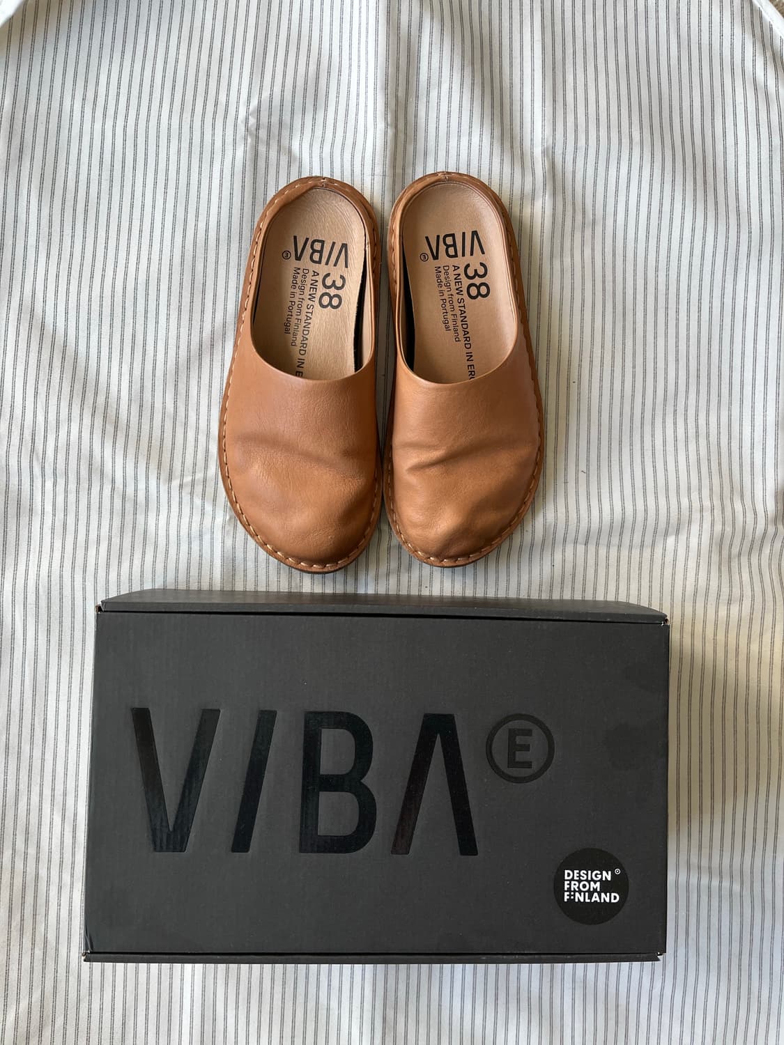 VIBAe 로마 레더 꼬냑 브라운 (235-240) 상품이미지8