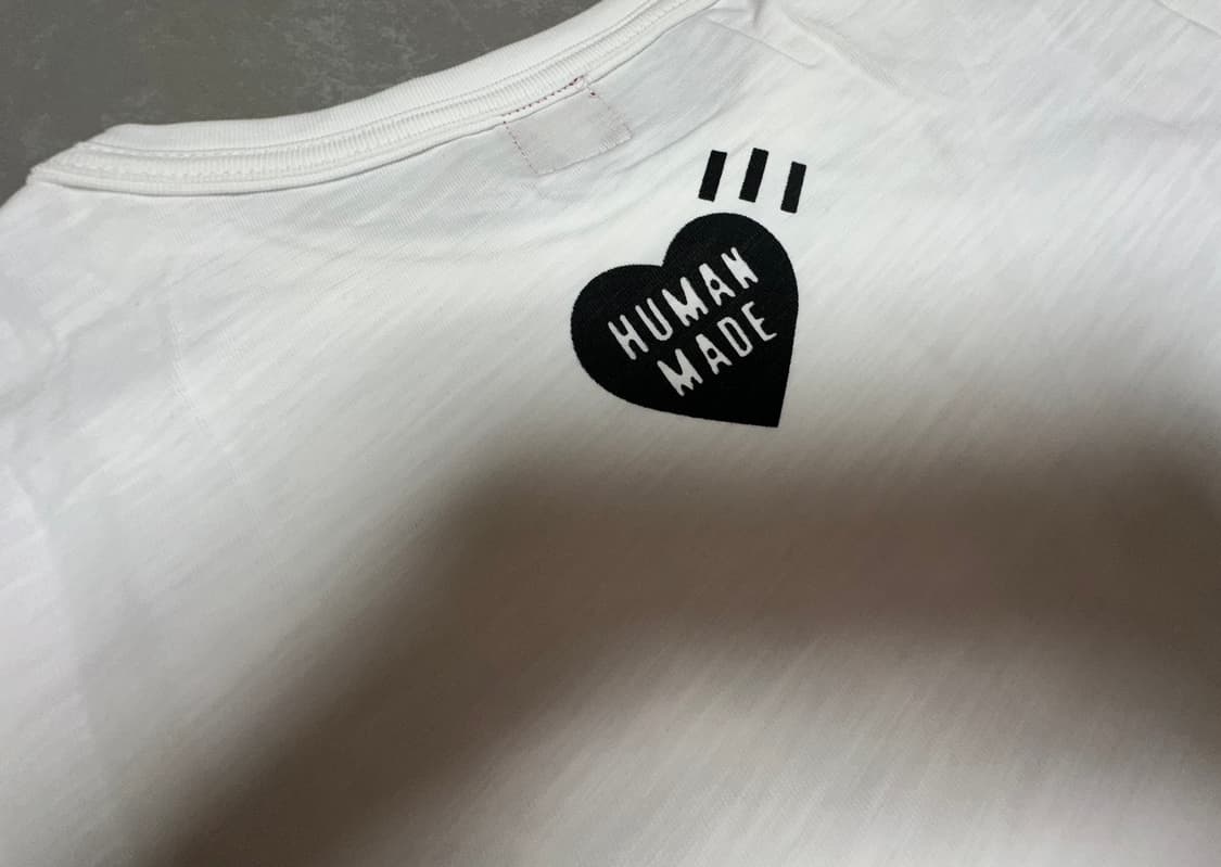 휴먼메이드 #2311 오리 반팔 화이트 상품이미지7