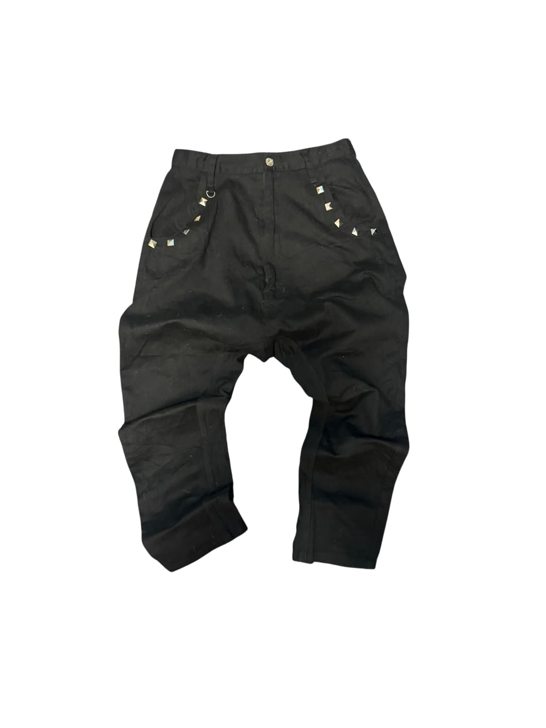 Vintage Bone Design Black Pantsㅐ 상품이미지1