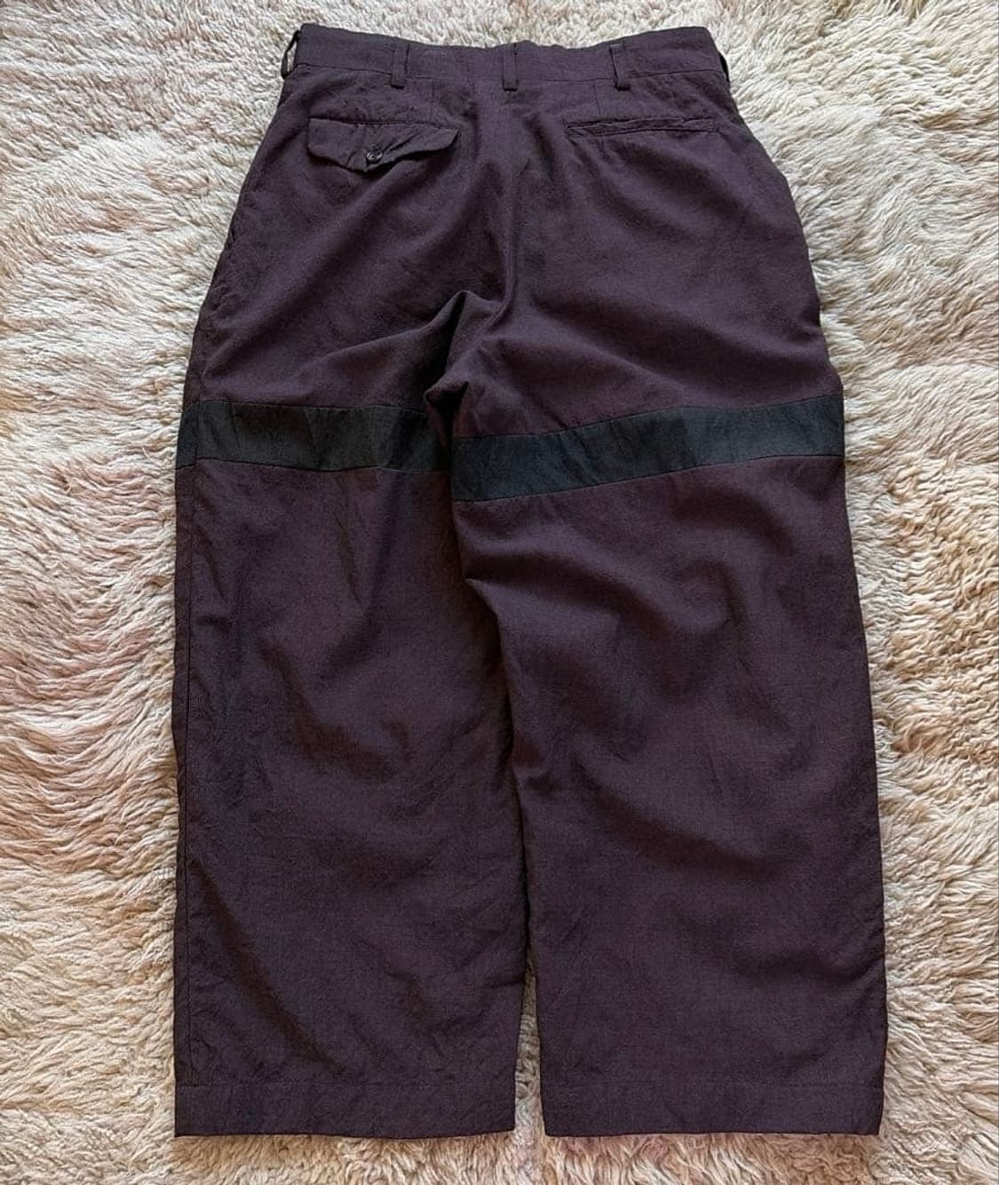 꼼데가르송 옴므 스위칭 와이드 팬츠 상품이미지2