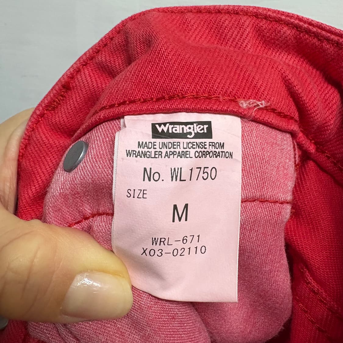 Wrangler 랭글러 데님 롱 스커트 JAPAN (M) 상품이미지6