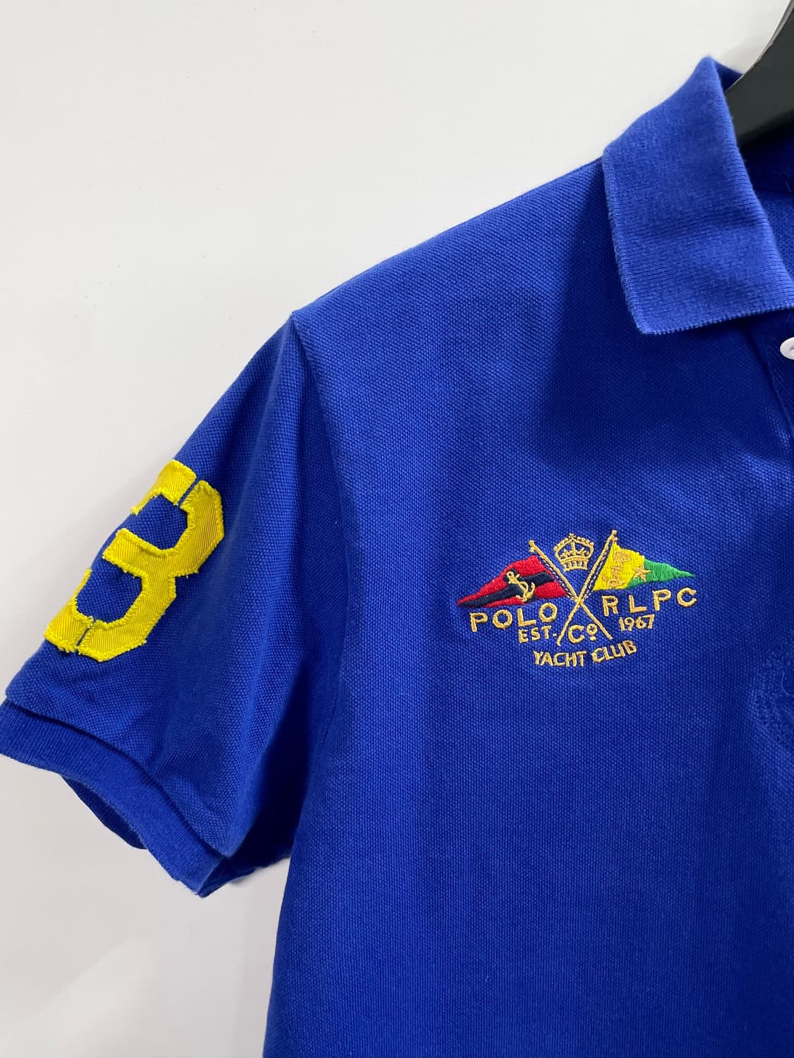 폴로 랄프로렌 코발트블루 빅포니 반팔카라티 (on.331)  상품이미지3