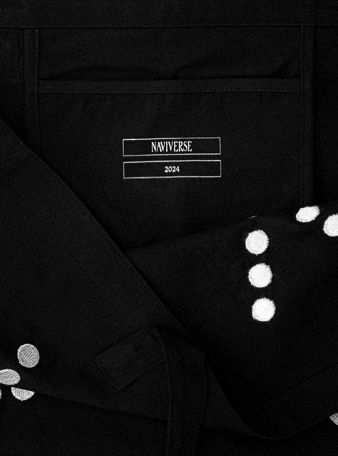 나비버스 Lucky Tote Bag_Black 상품이미지3