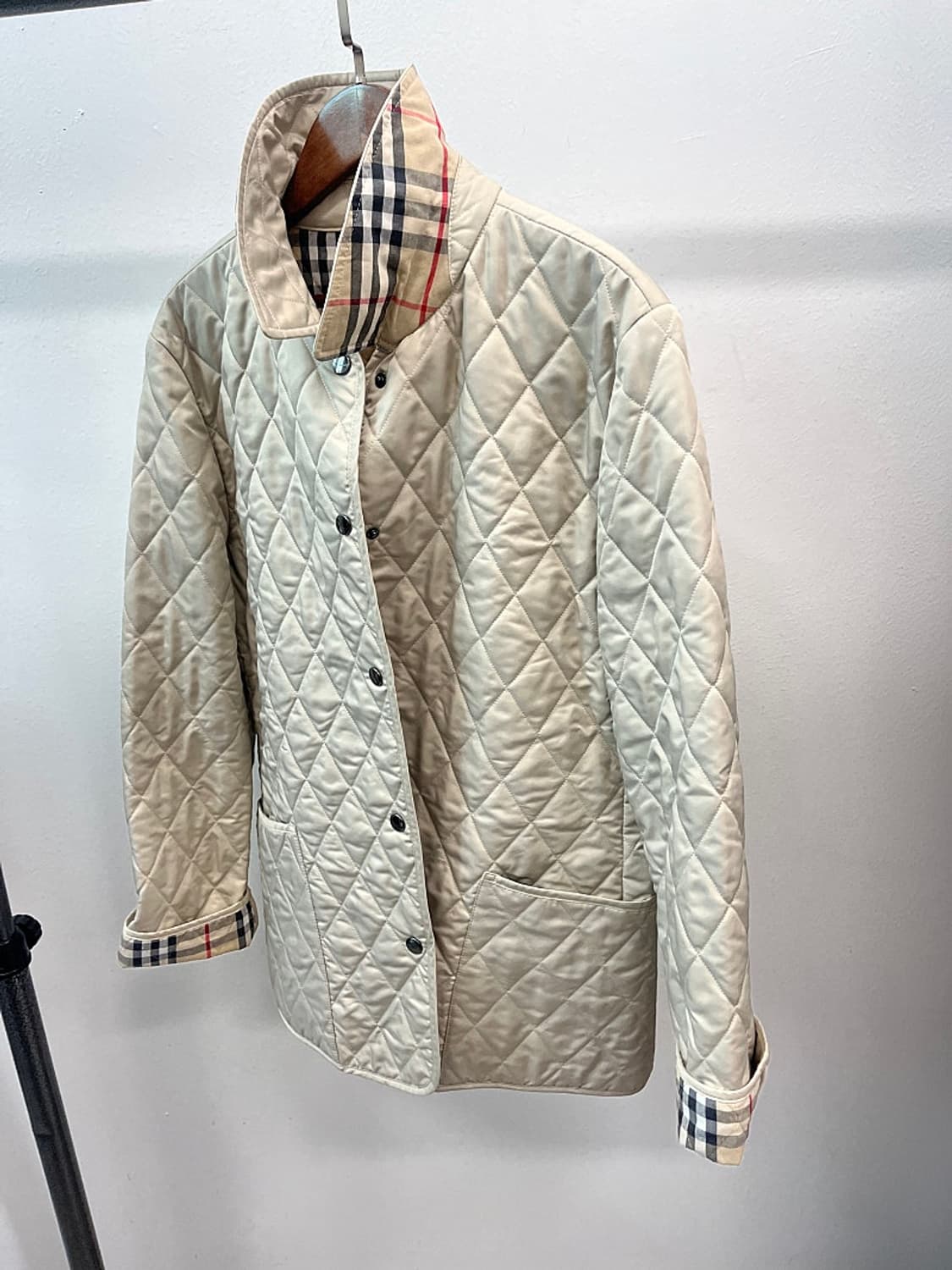 여) 버버리 런던 베이지 퀼팅자켓  상품이미지8