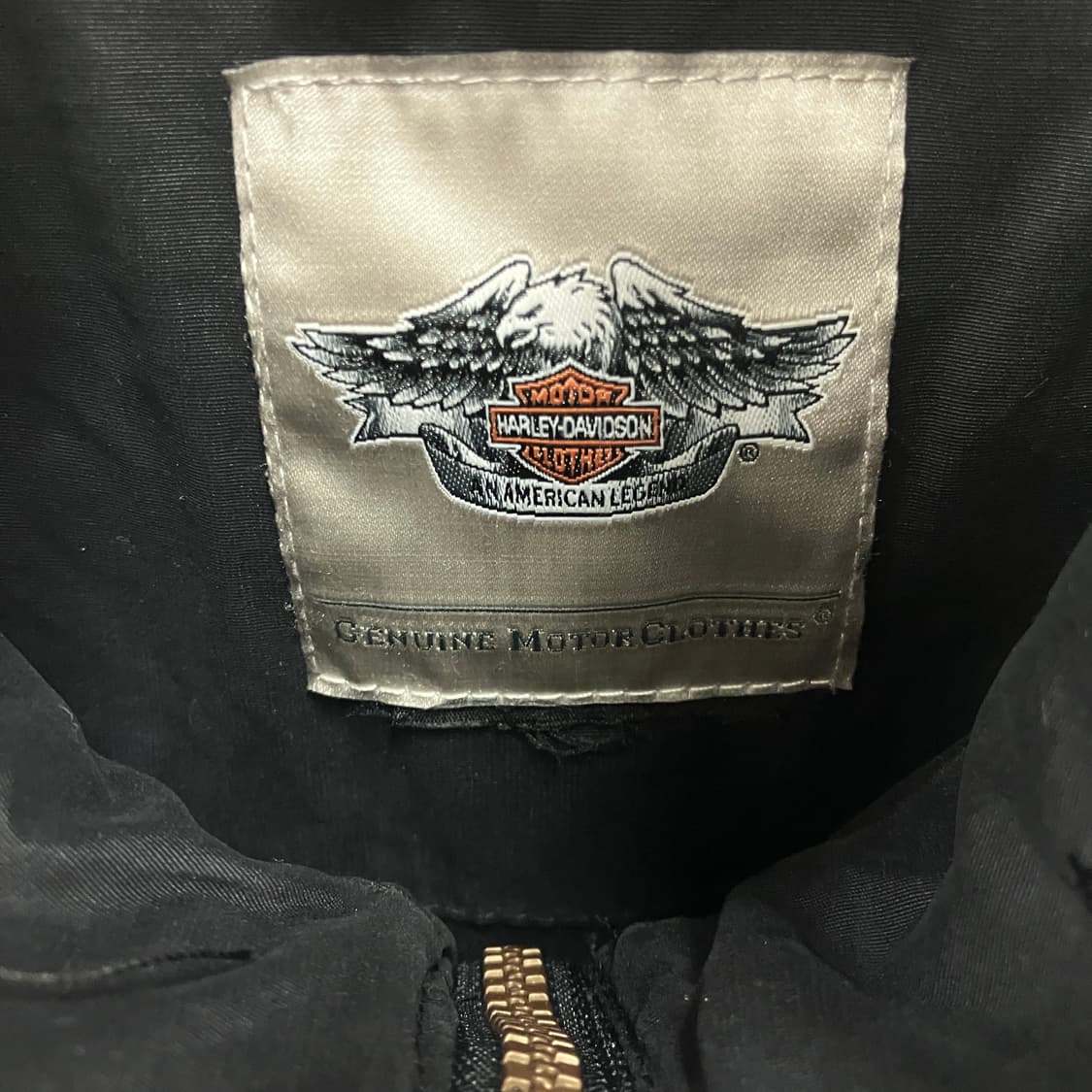 할리데이비슨 블랙 코튼 밀리터리 자켓  상품이미지3