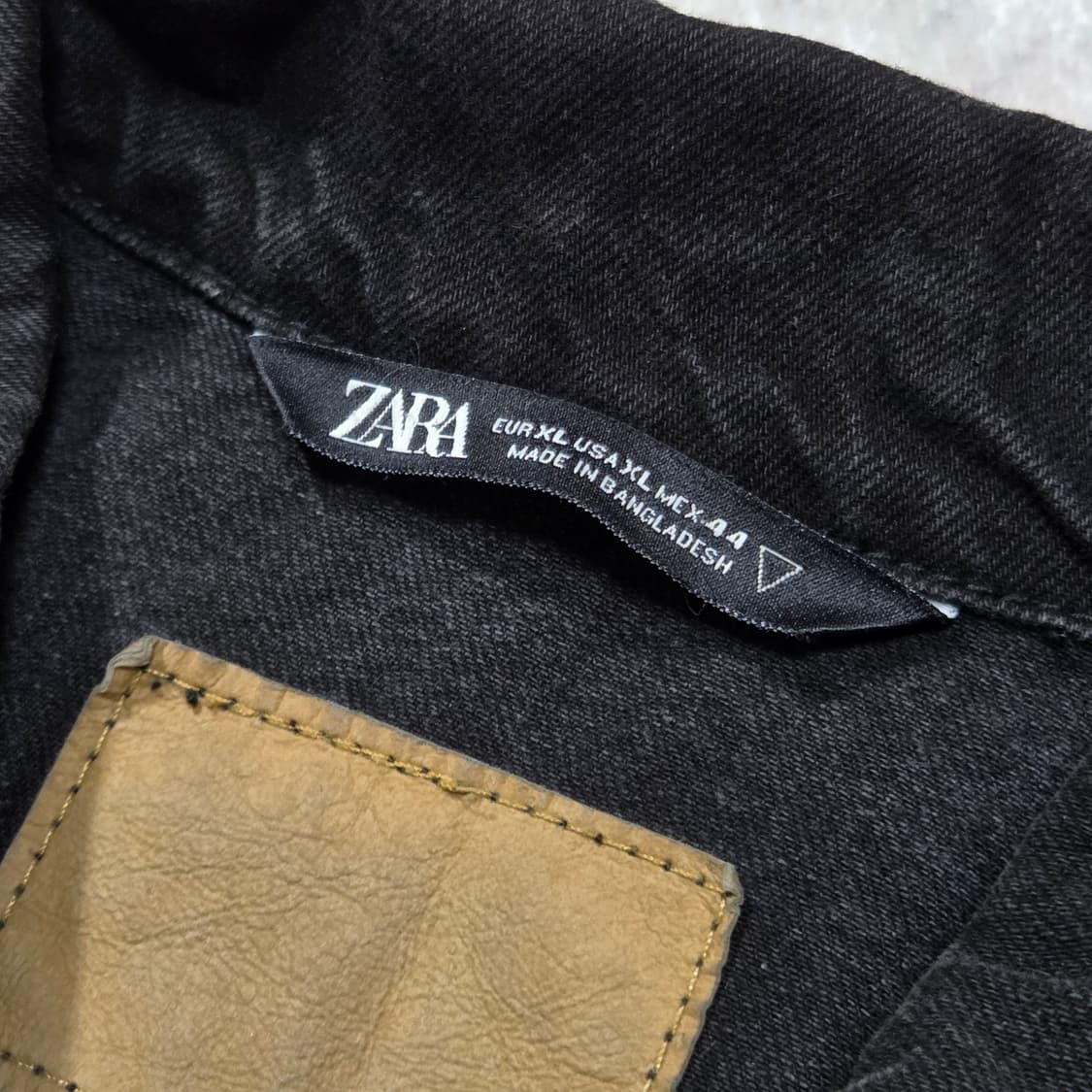 자라 블랙 코튼 트러거 자켓 상품이미지7