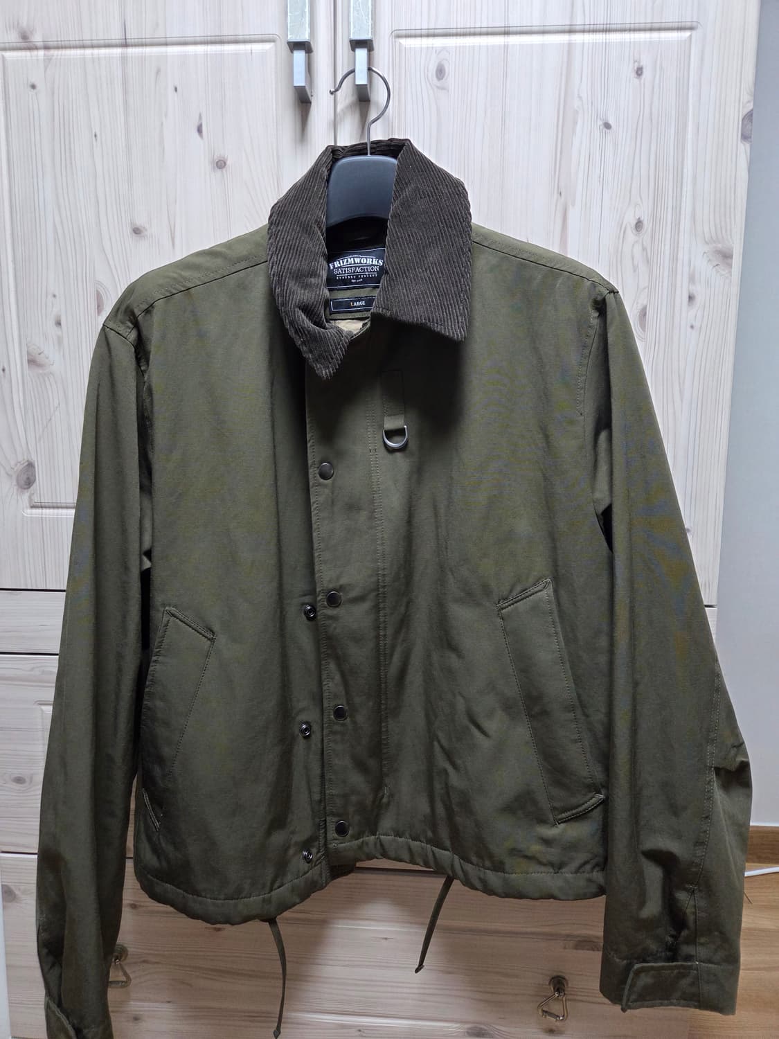 프리즘웍스 헌팅자켓 올리브 상품이미지2