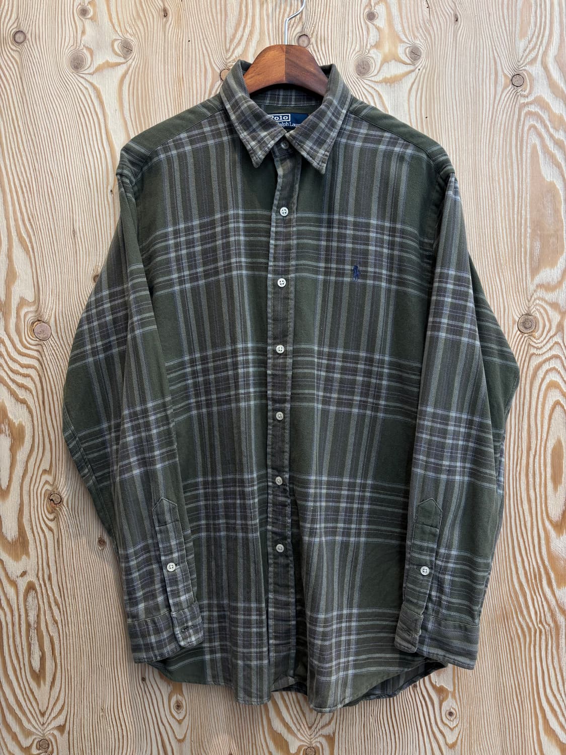 폴로 랄프로렌 체크 셔츠 상품이미지1