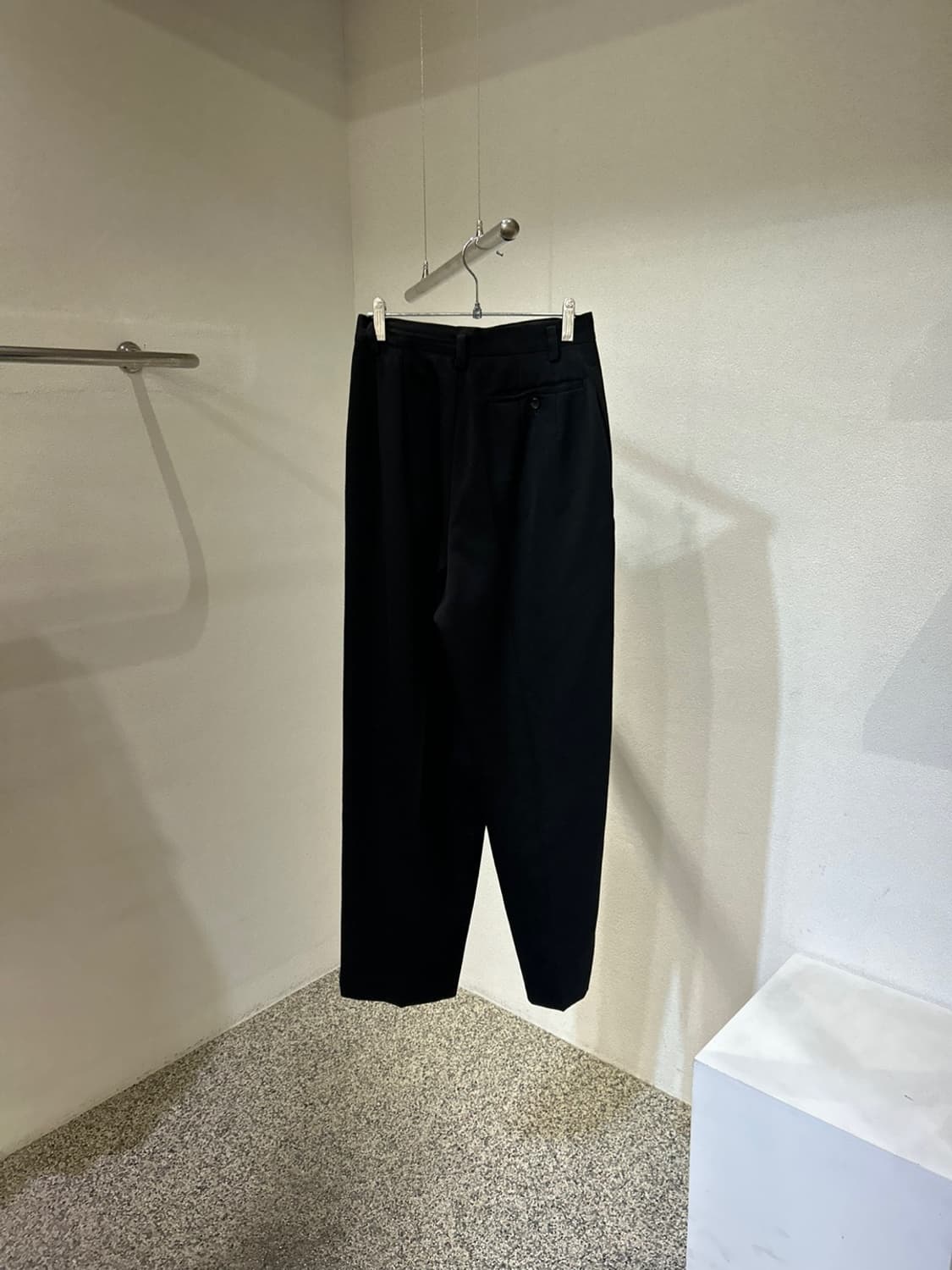 이세이미야케 울 와이드 슬랙스 팬츠 상품이미지2