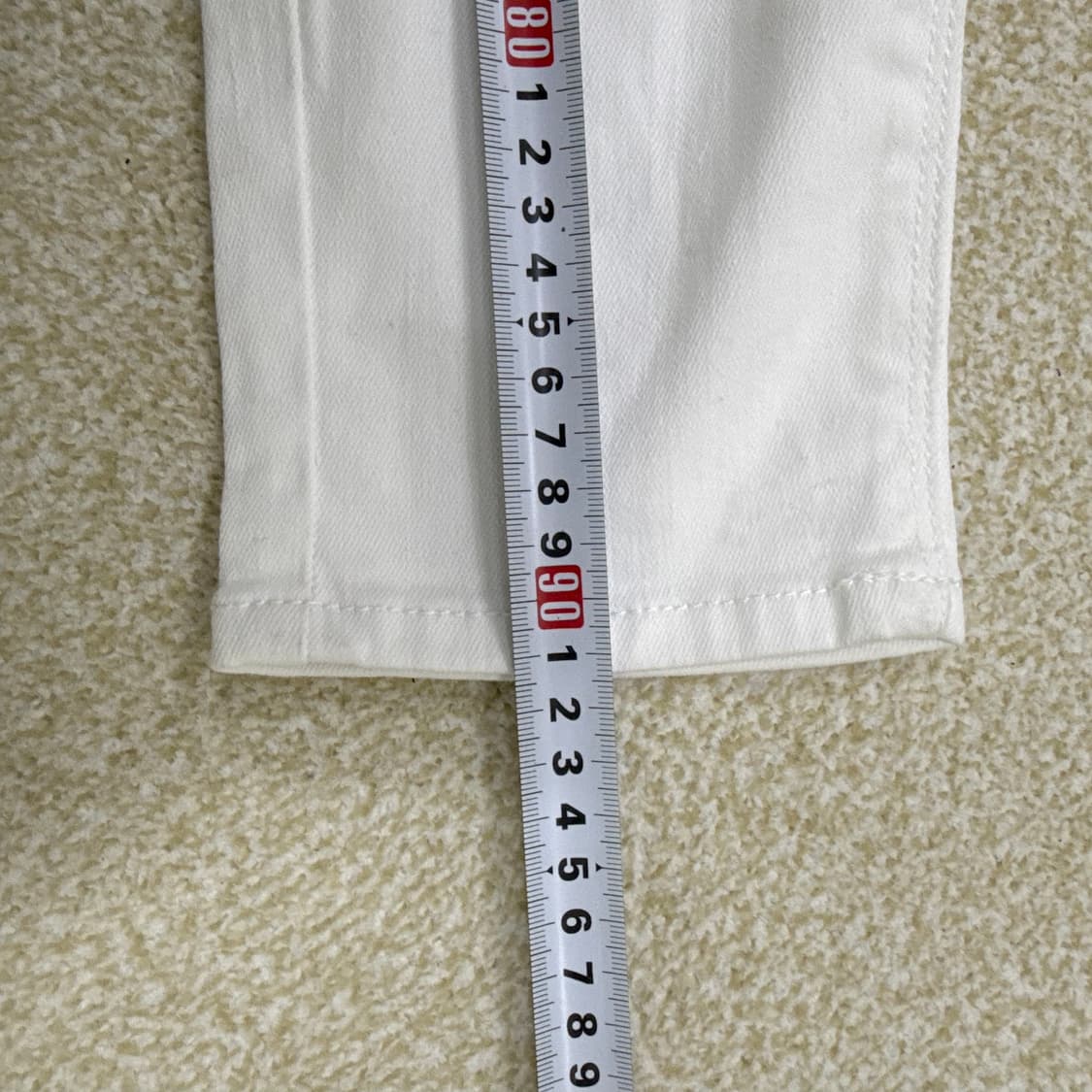 67 게스 여성 화이트 코튼팬츠 0213T2 상품이미지9