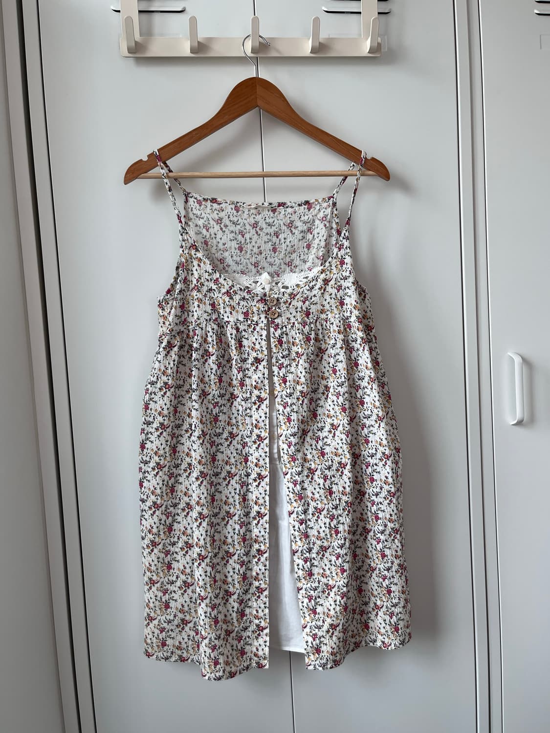 Norma ward 잔꽃 바선생 레이어드 나시 원피스 상품이미지5