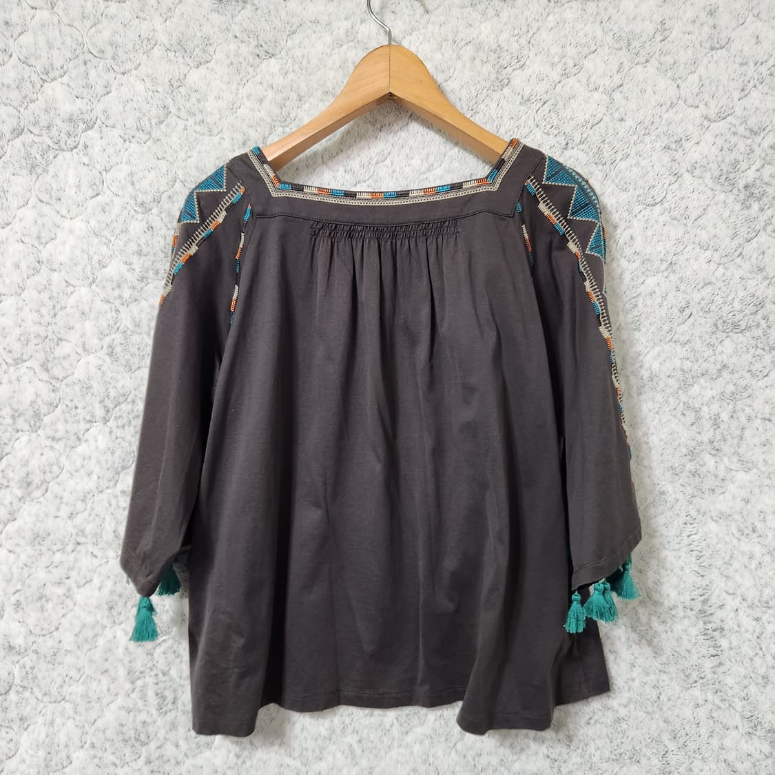 H485 [S] 막스마라 위켄드 에스닉 블라우스
 상품이미지2