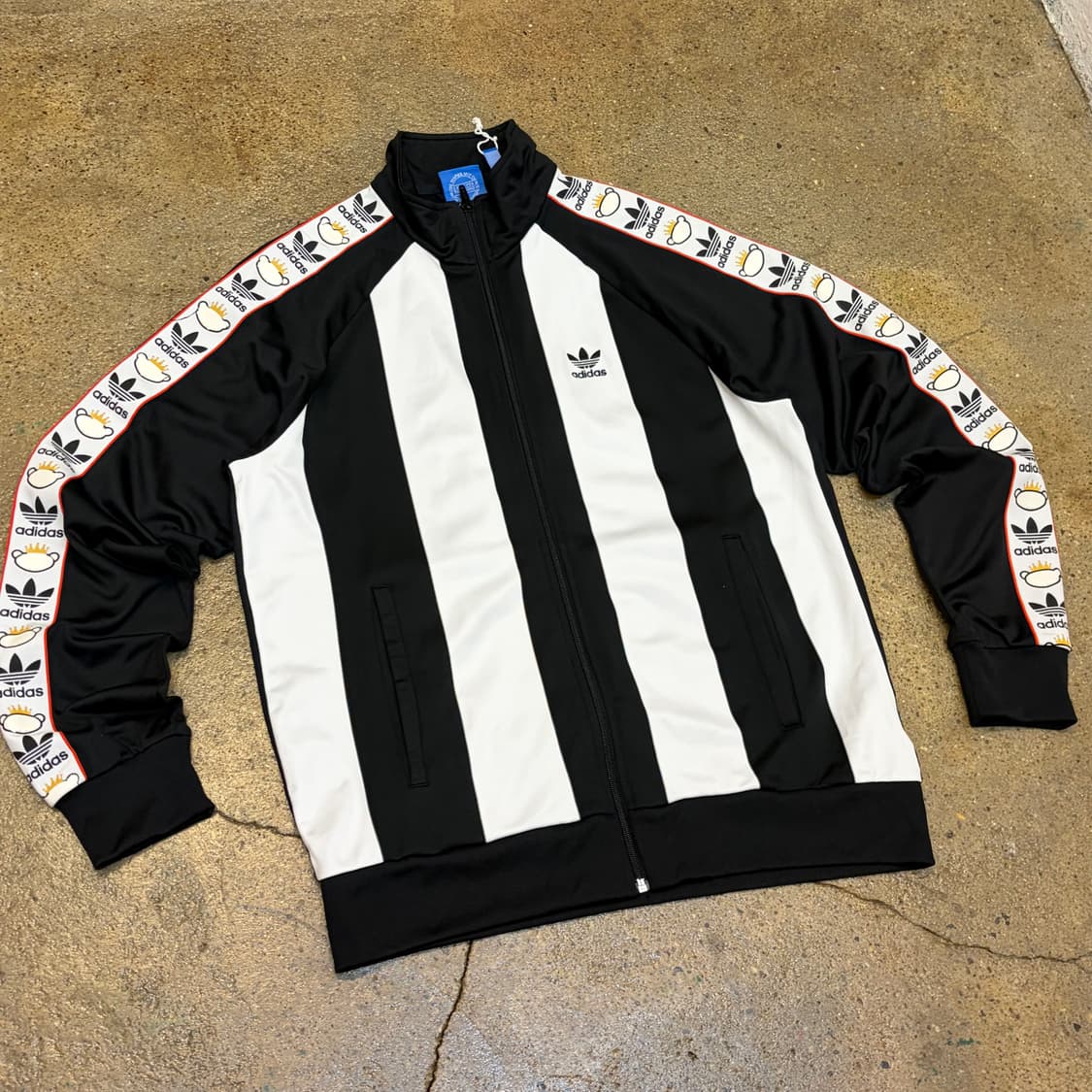  미국 빈티지 아디다스 x 니고 져지 져지집업 집업져지 츄리닝 트레이닝탑 상품이미지2