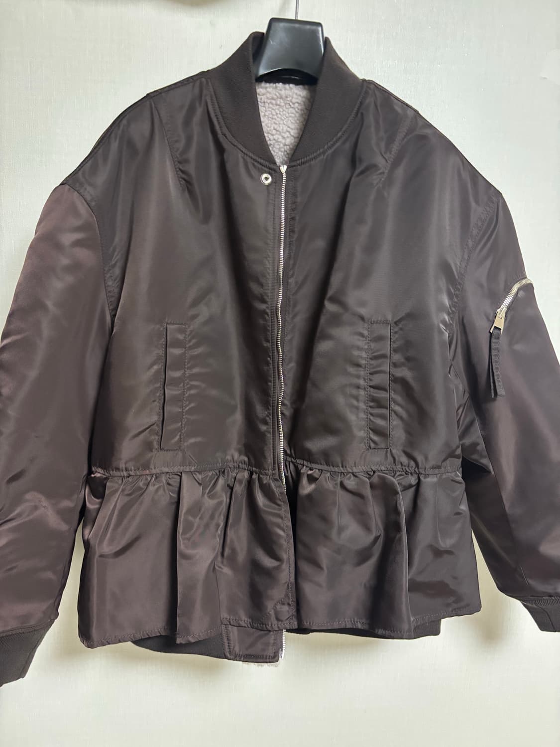 스튜디오 톰보이 엑스 컬렉션 러플 봄버 상품이미지2