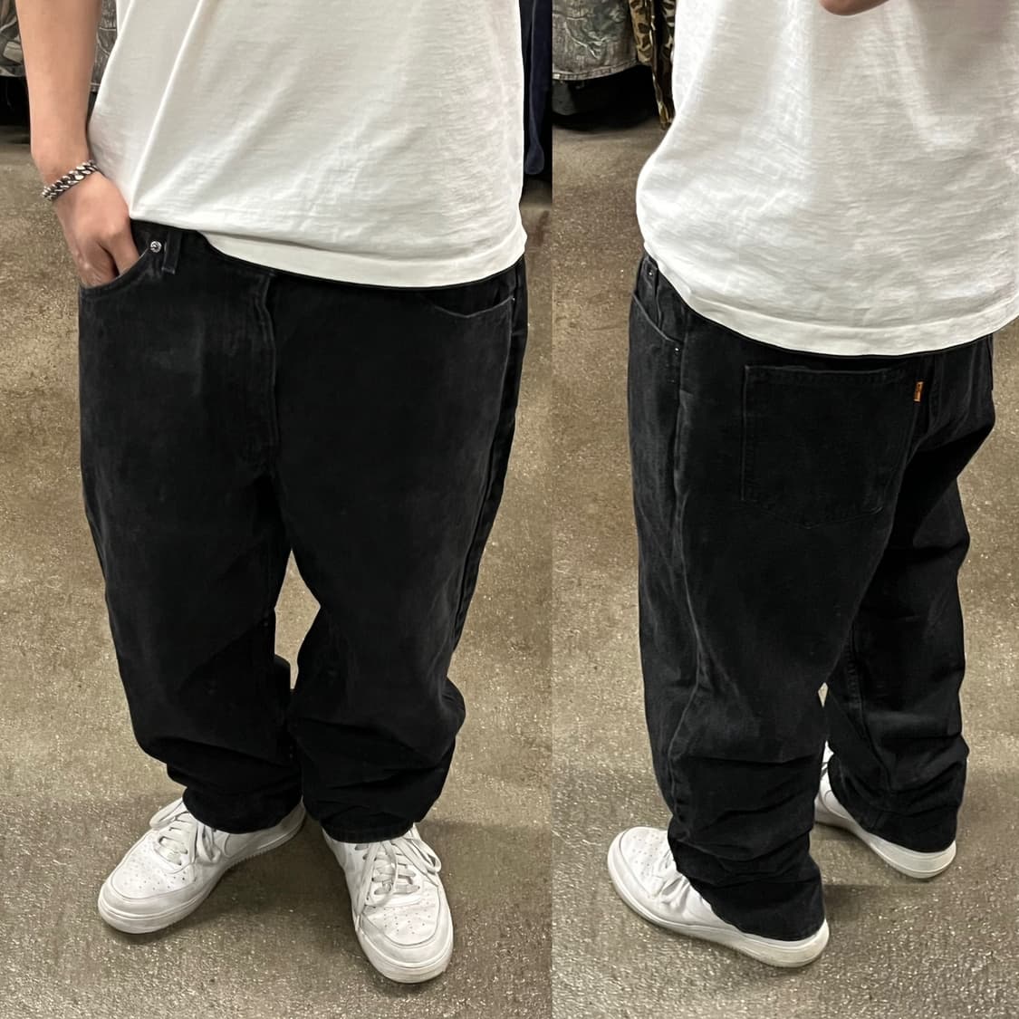 90s USA Levis550 오렌지탭 (37“) 상품이미지6