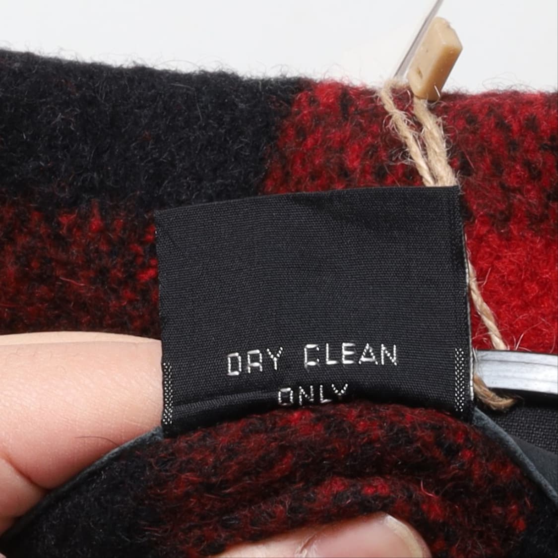 MIRAGE Check Pattern Wool Blouson Jacket 상품이미지8