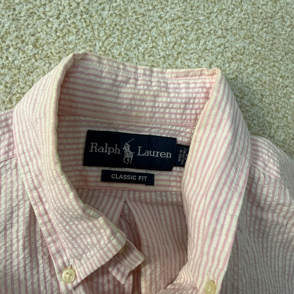 S 폴로랄프로렌 클래식핏 스프라이트 셔츠 0120T 상품이미지4