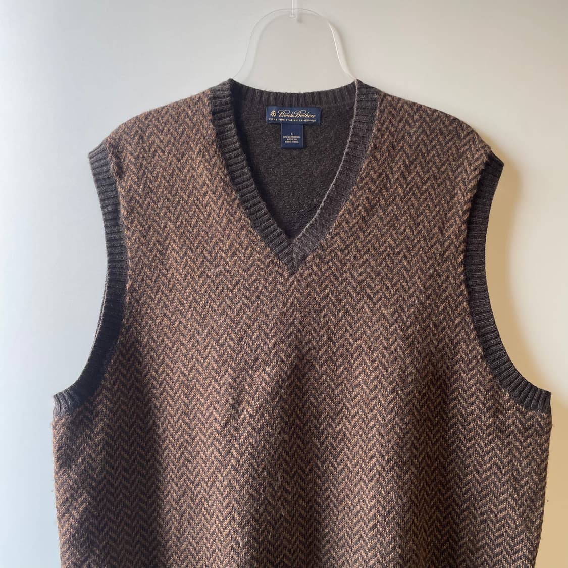 브룩스브라더스 페어아일 램스울 니트 베스트 상품이미지2