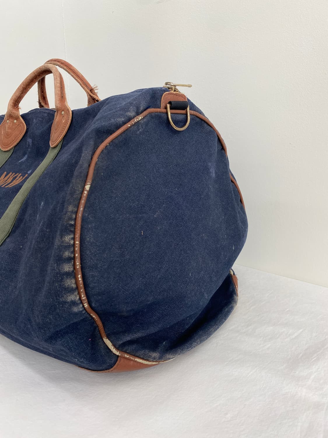 80's 엘엘빈 캔버스 레더 더플백 상품이미지4