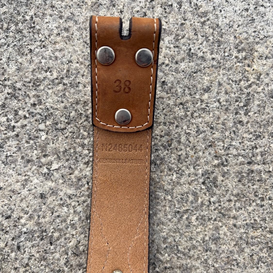 노코나 Nocona 헤어온 레더 웨스턴 벨트  상품이미지8