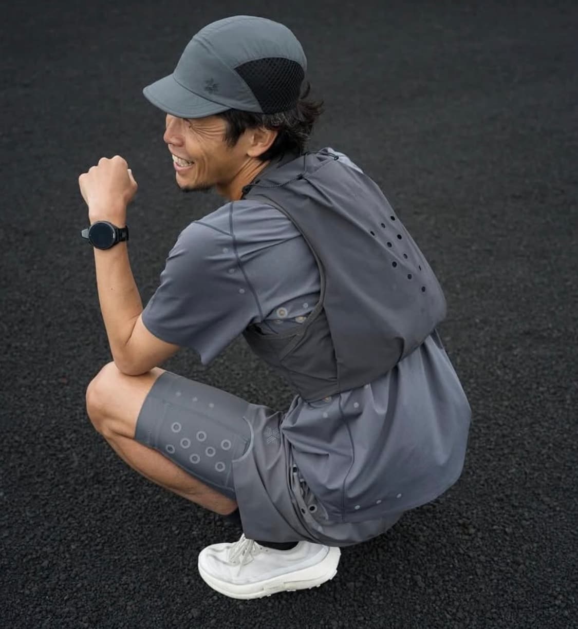 골드윈 러닝캡 컴팩트 런 메쉬 캡 상품이미지1