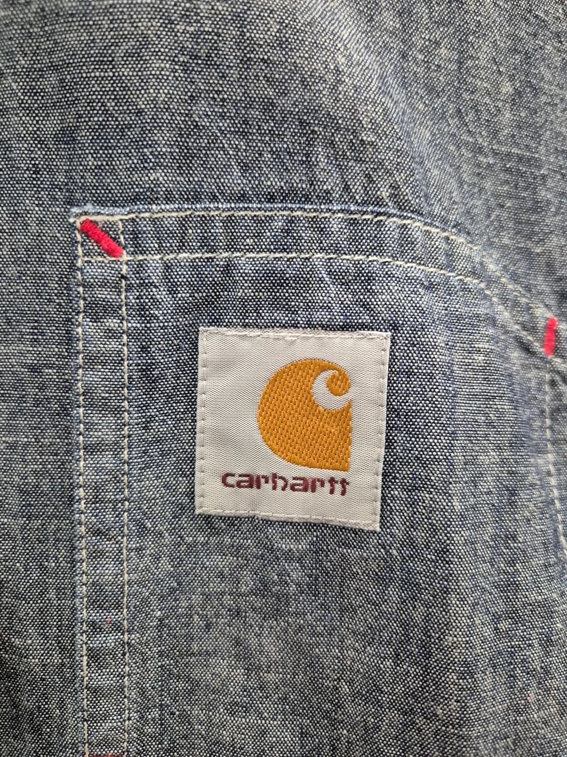 칼하트 데님 셔츠 M 상품이미지4