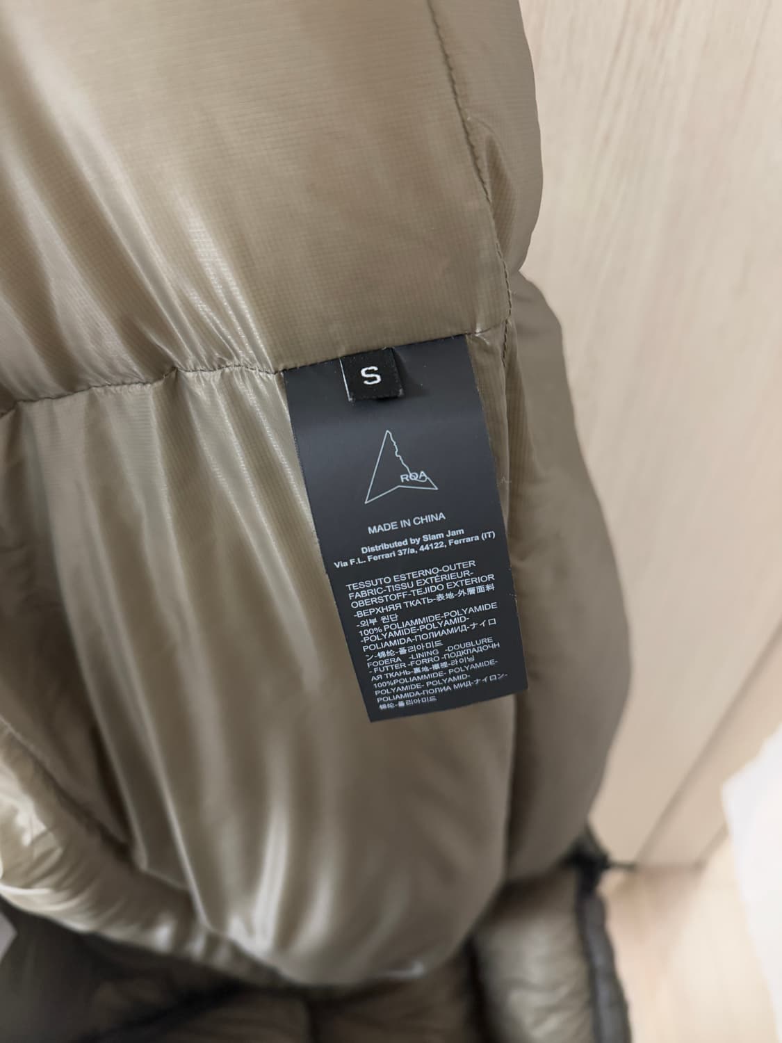 ROA 스무스 패딩 다운 자켓 24FW 상품이미지7