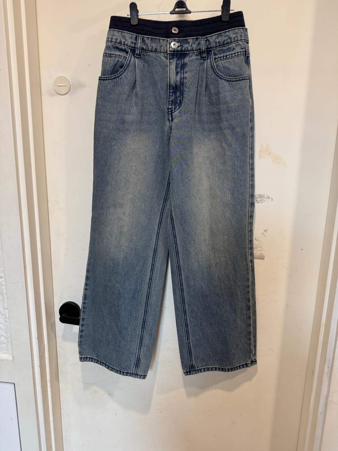 jucy judy 쥬시쥬디 레이어드 데님팬츠 상품이미지1