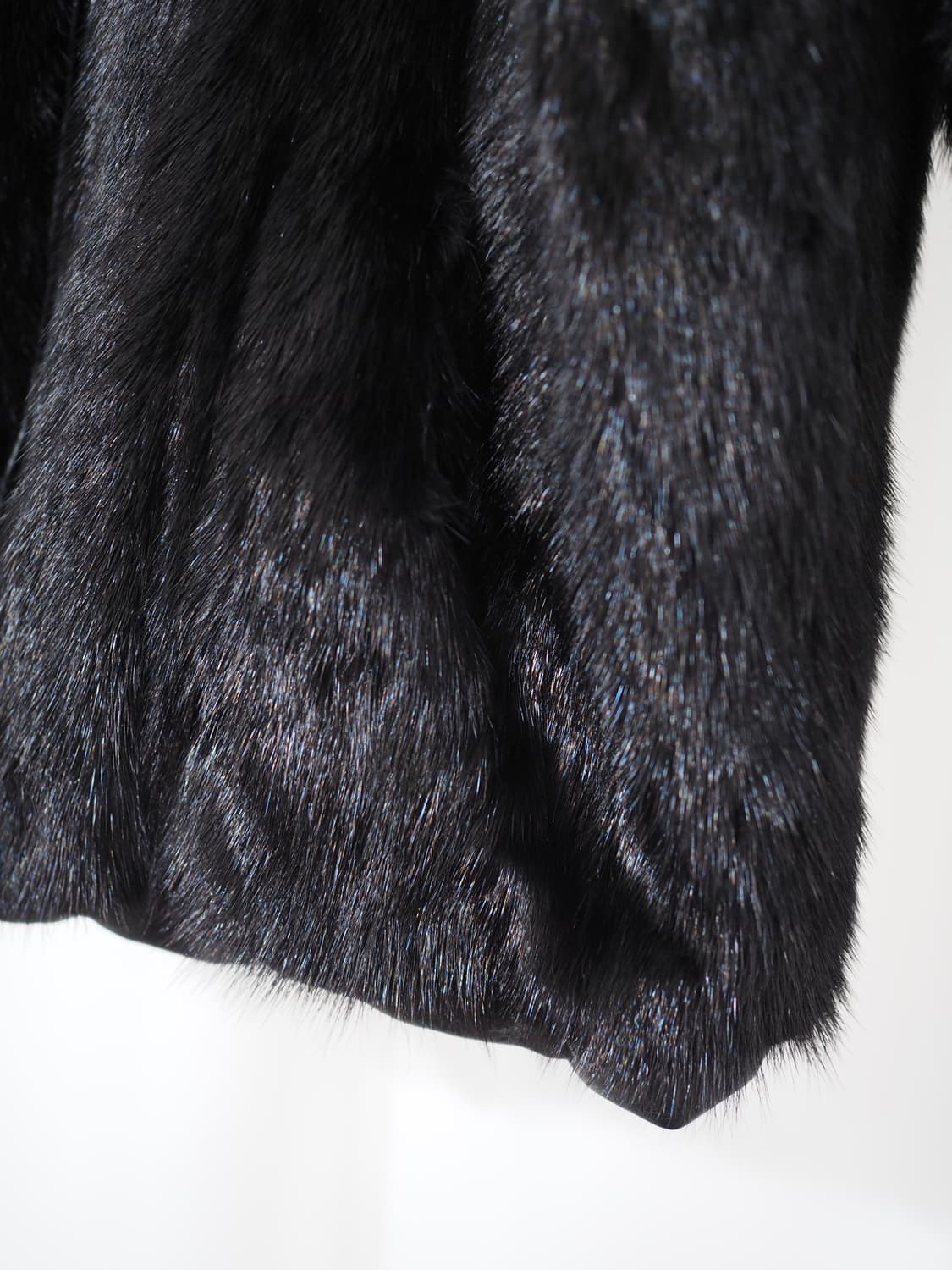 vintage leather&mink reversible jacket 상품이미지8