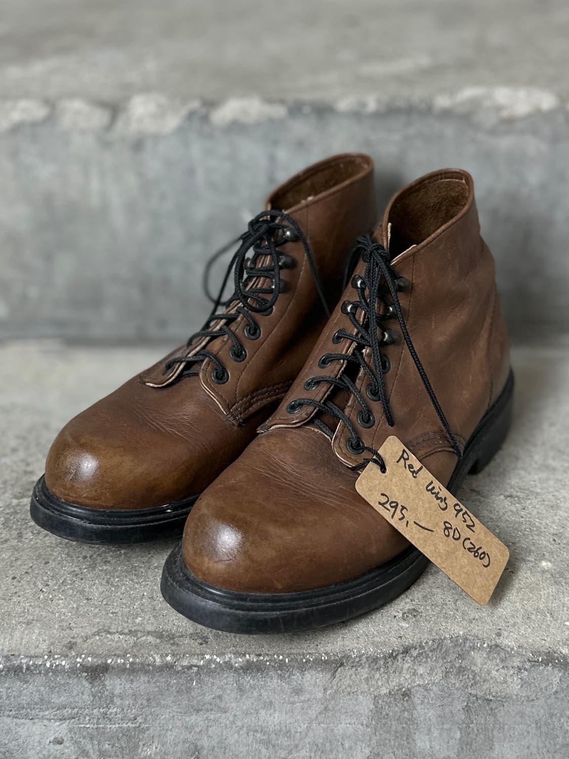 OG USA Made 레드윙 952 워크부츠 오스틴 버틀러 상품이미지4