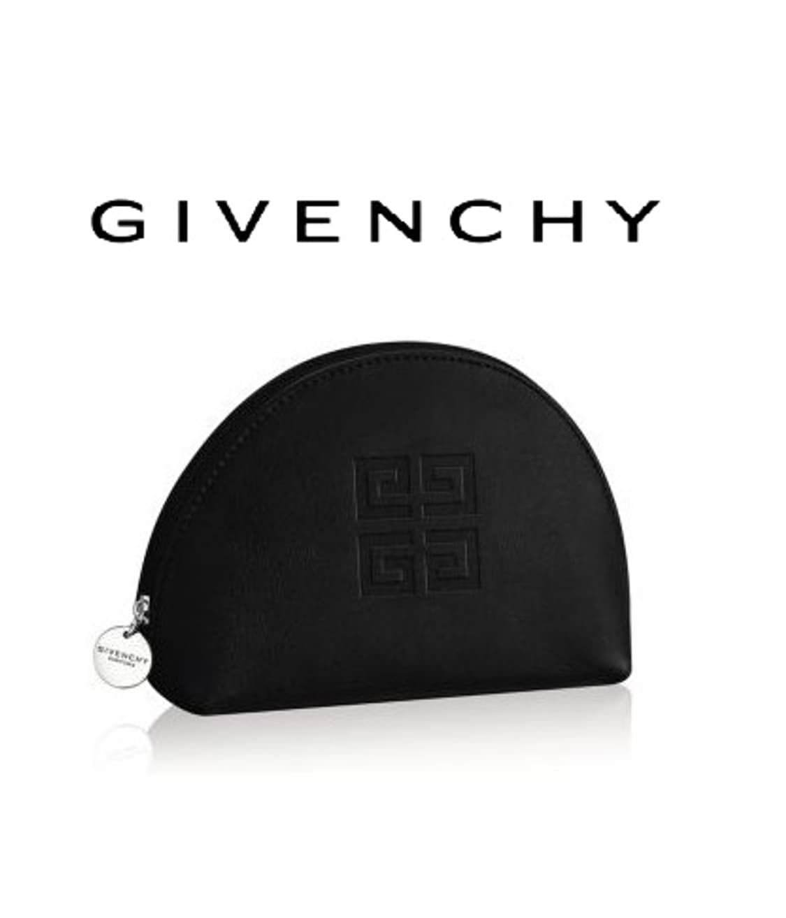 지방시 Givenchy 블랙 반달 가죽 파우치 (새제품) 상품이미지1