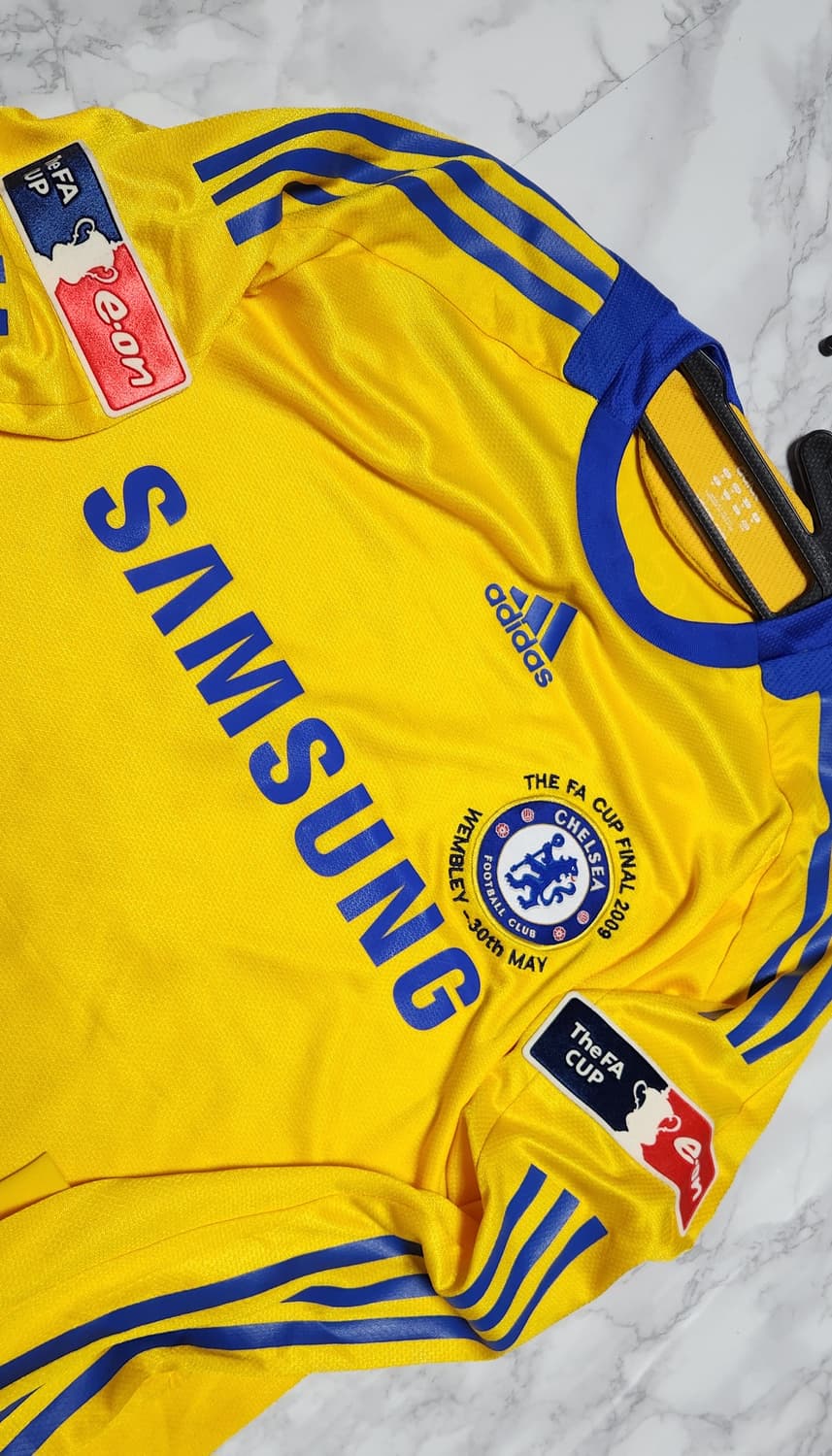 아디다스 첼시 08-09 Fa컵 결승 써드 유니폼 긴팔 NO.5 에시앙 상품이미지3