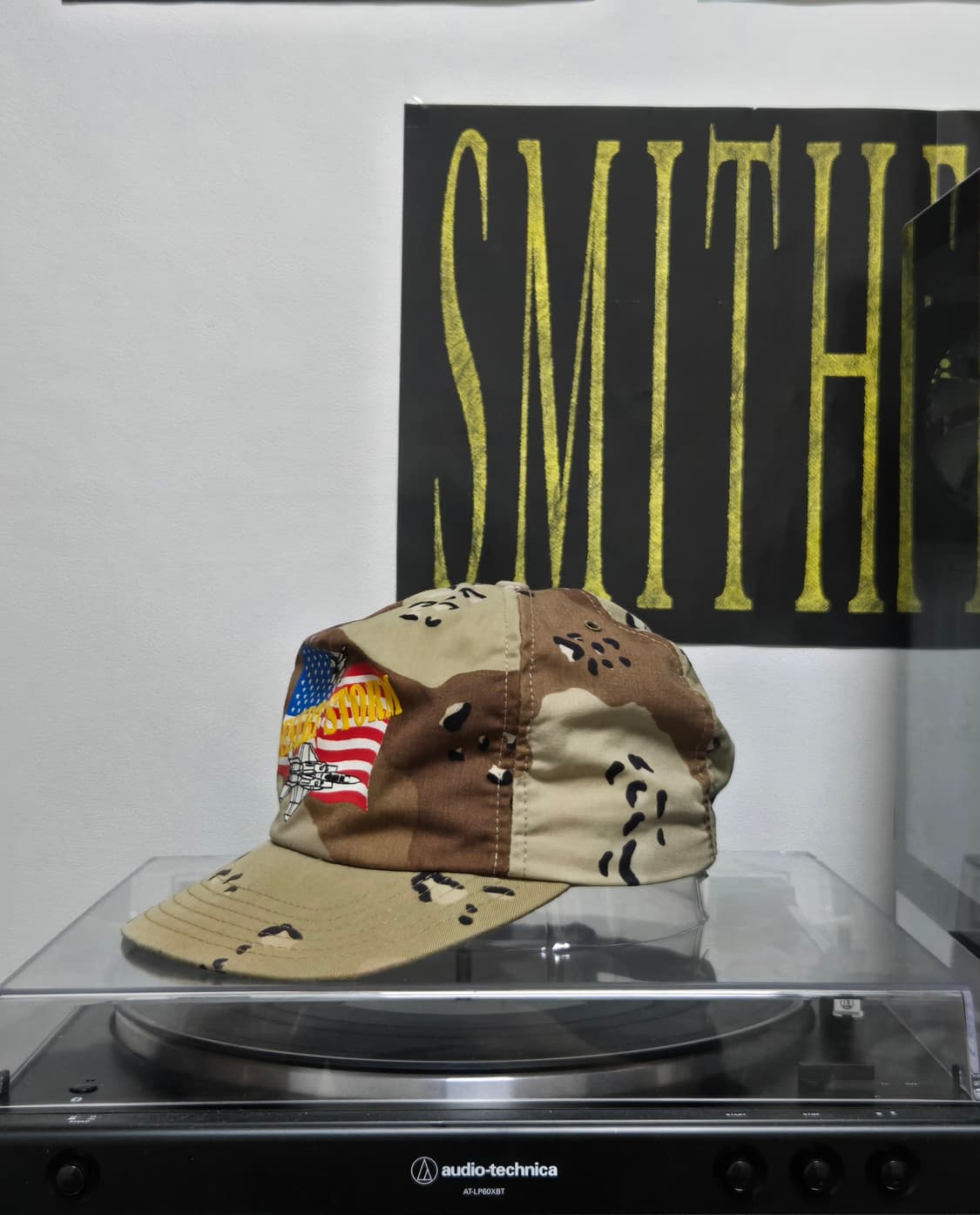 90s Desert Storm Army Camo Trucker Hat  상품이미지3