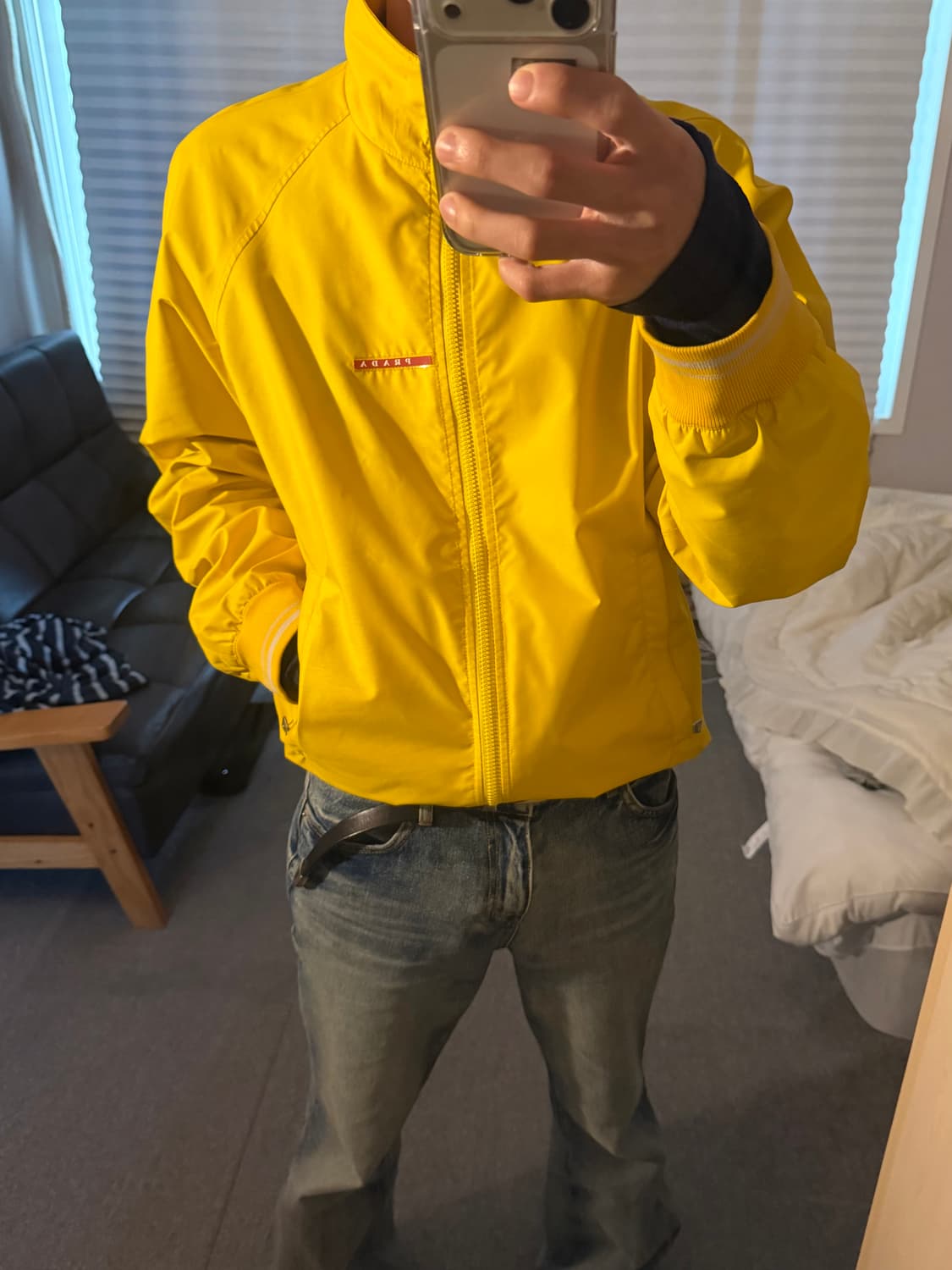 프라다 스포츠 하이넥 자켓 상품이미지1