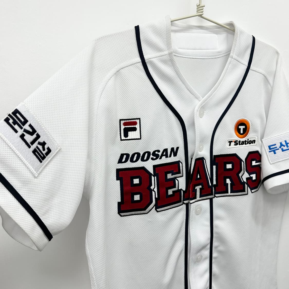 휠라 두산베어스 홈 곽빈 마킹 유니폼 95 상품이미지4