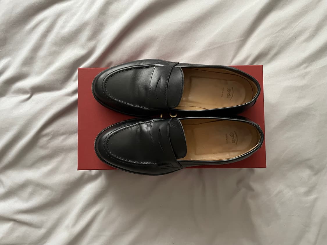 [275] grds 그라더스 로퍼 01 블랙 카프레더 상품이미지3