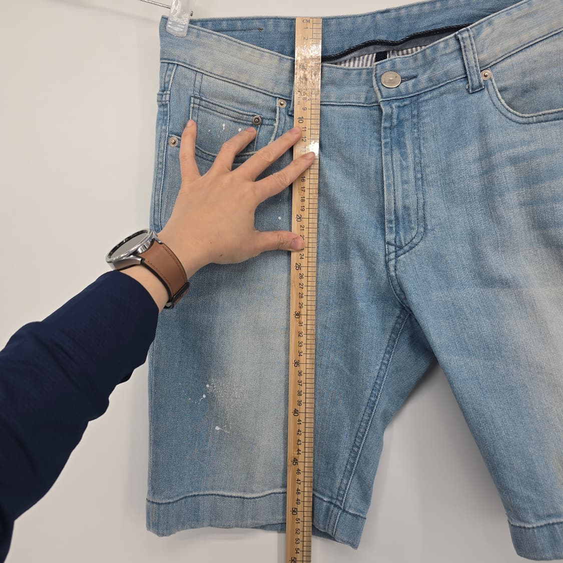 series 청반바지 데님 반바지 남성 34 상품이미지3