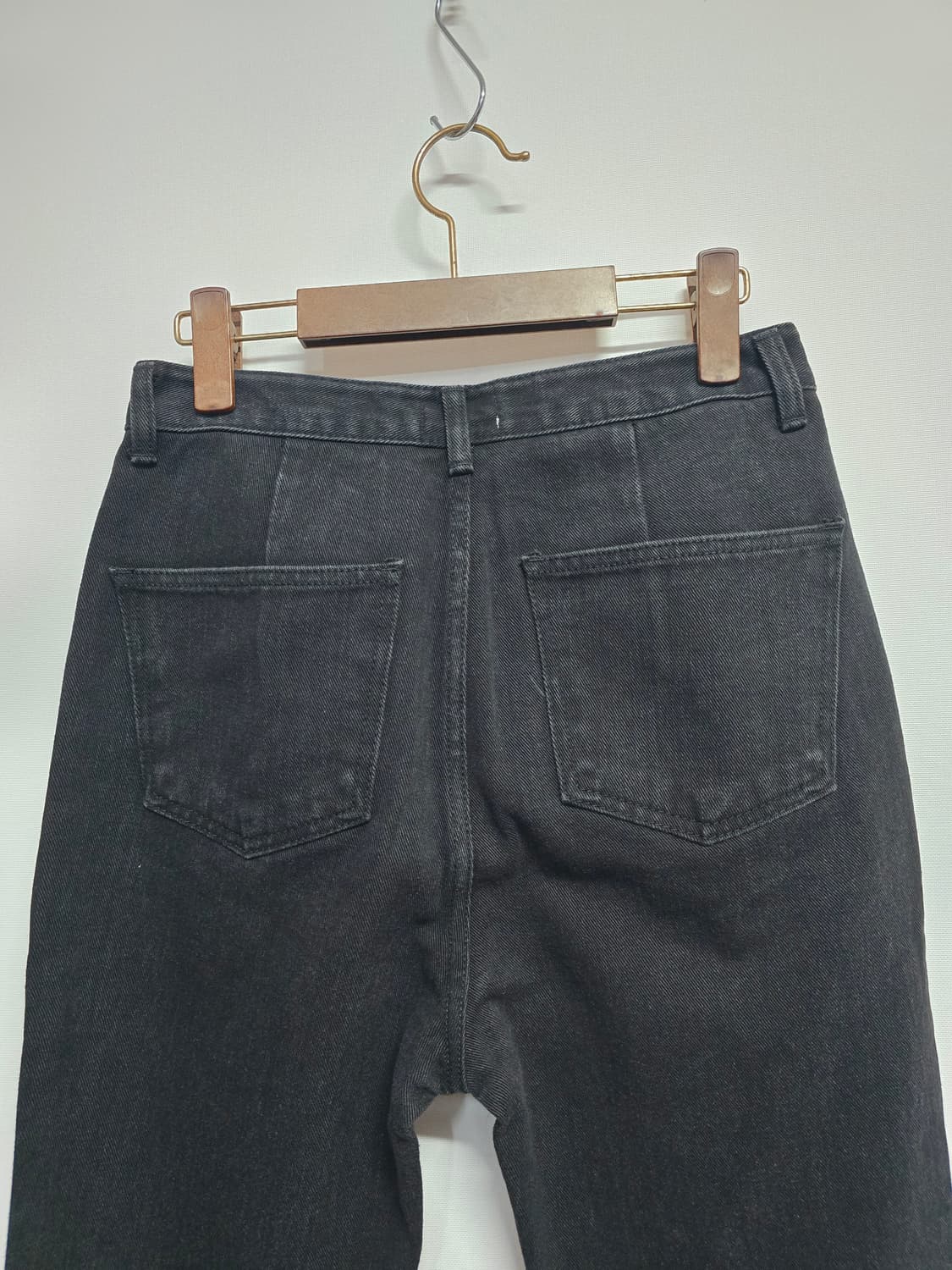 모이아 블랙 부츠컷 데님 청바지27 상품이미지5