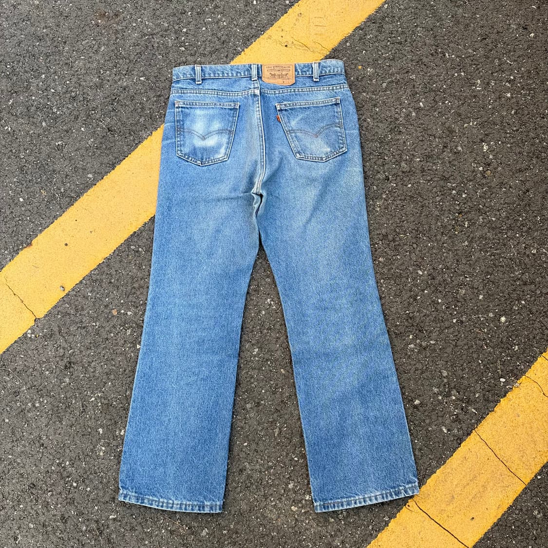 80s 빈티지 리바이스 517 오렌지탭 부츠컷 상품이미지4