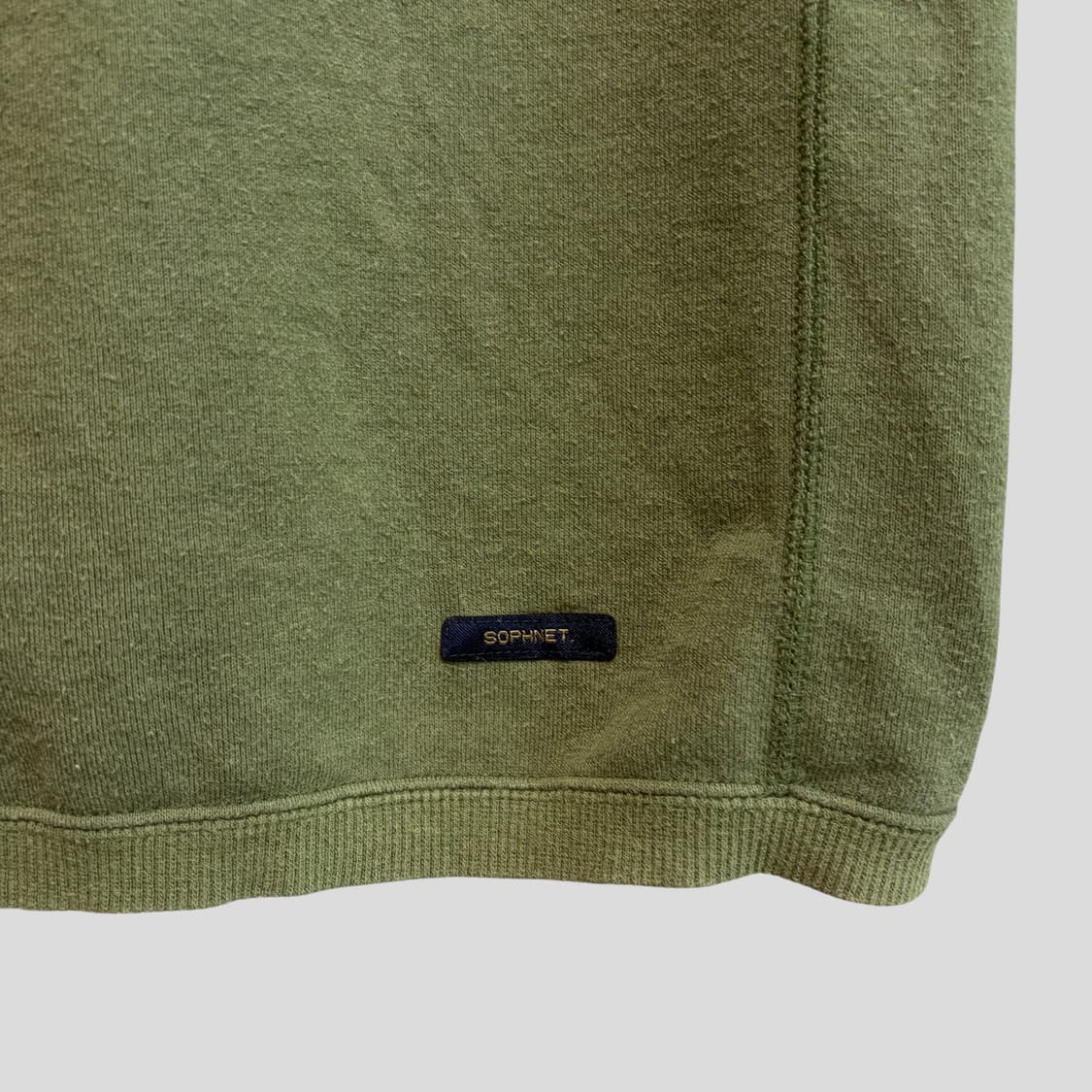 (M)SOPHNET 소프넷 스웨트 반팔티셔츠 상품이미지6