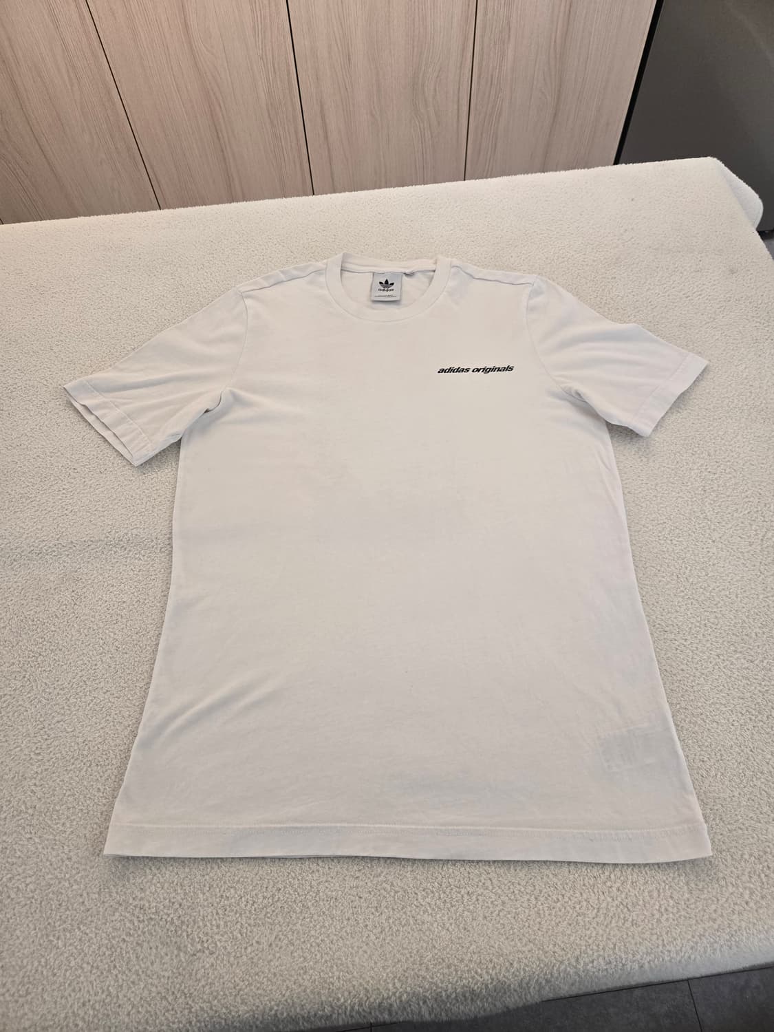 아디다스 오리지널 반팔 티셔츠 화이트 후면 포인트 100 상품이미지2