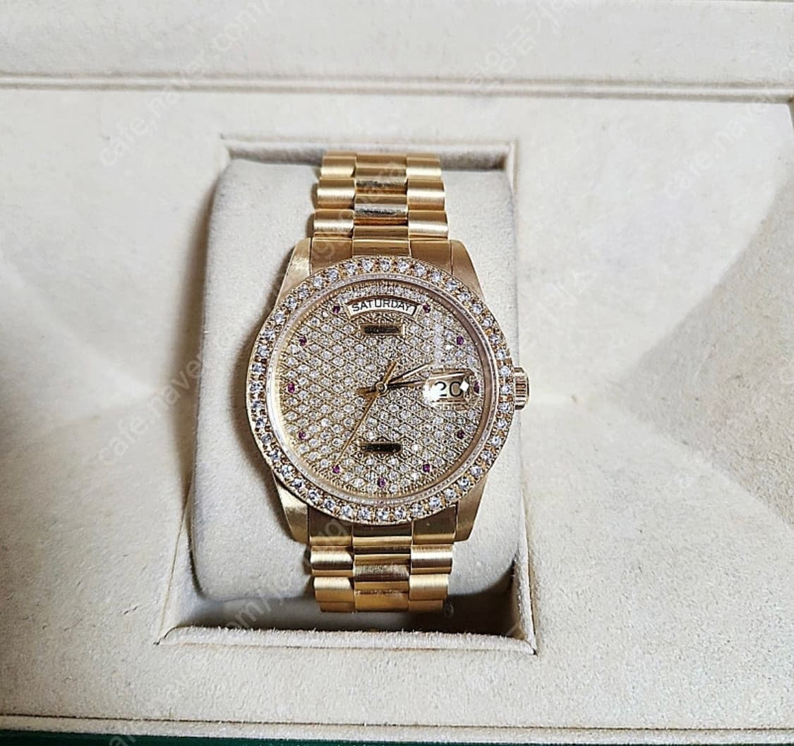 롤렉스 로렉스 제작 18K 다이아 시계 판매 상품이미지2